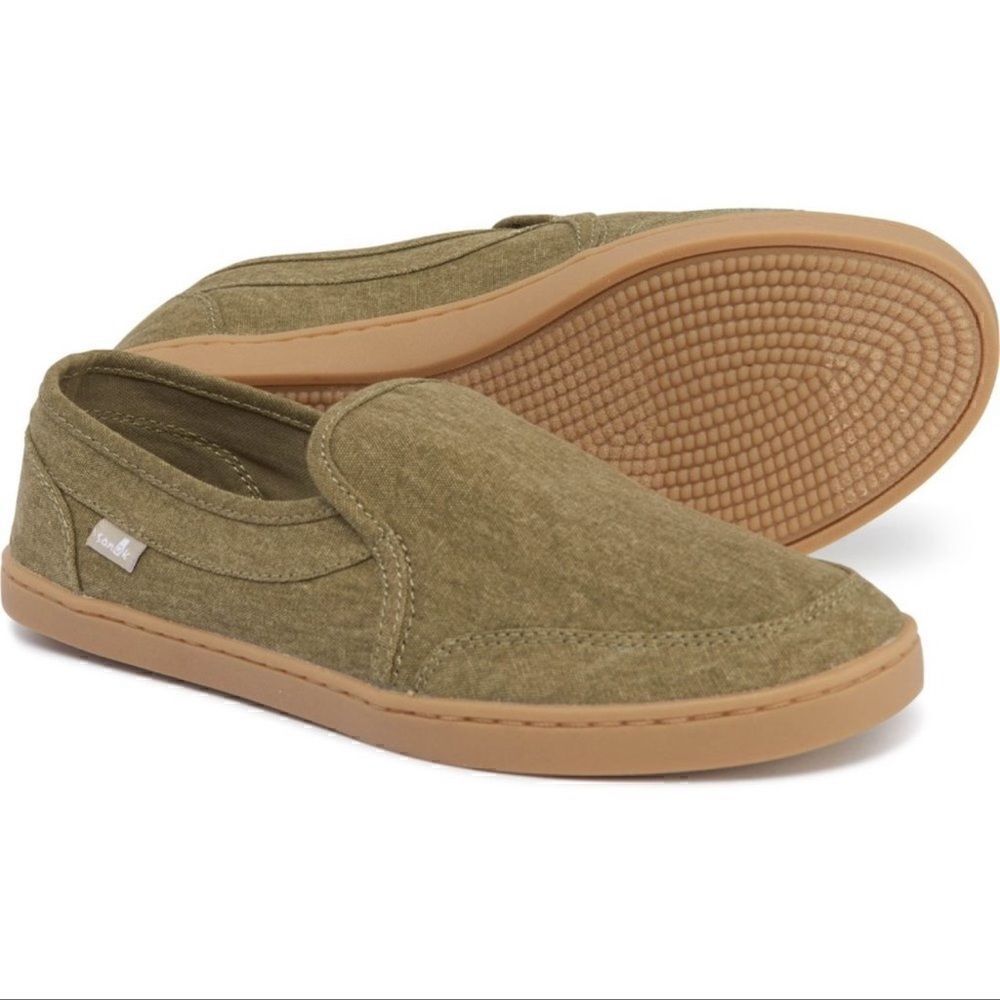 Sanuk Lil Pair O Dice Shoes Slip-Ons -Girls Size 3 NWOT